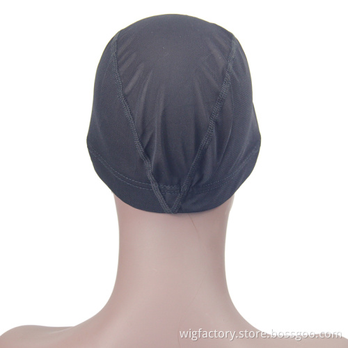 Hot Sale Black Mesh wig cap lace, weaving wig cap, mesh dome caps for making wigs